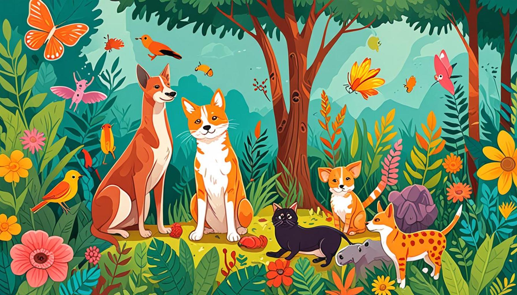 The Role of Pets in Education and Awareness about Wildlife Conservation