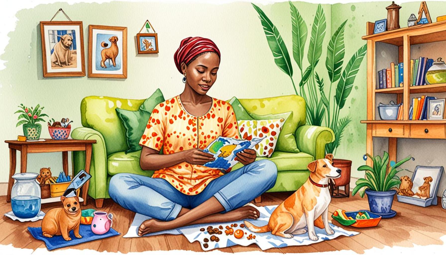 The Role of Pets in Reducing Stress and Anxiety in Nigerian Families